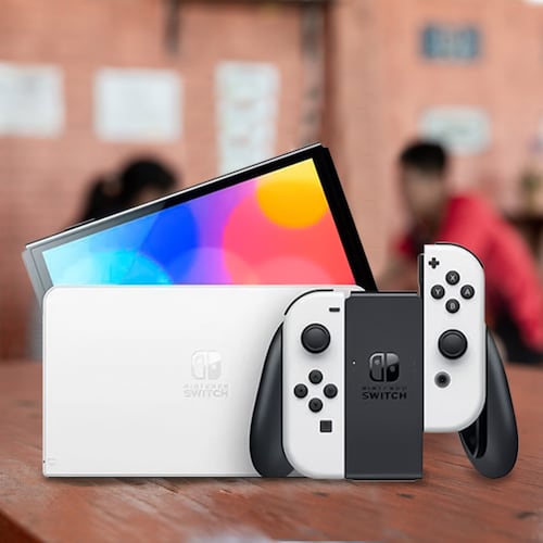 Consola Nintendo Switch OLED 64GB Blanco