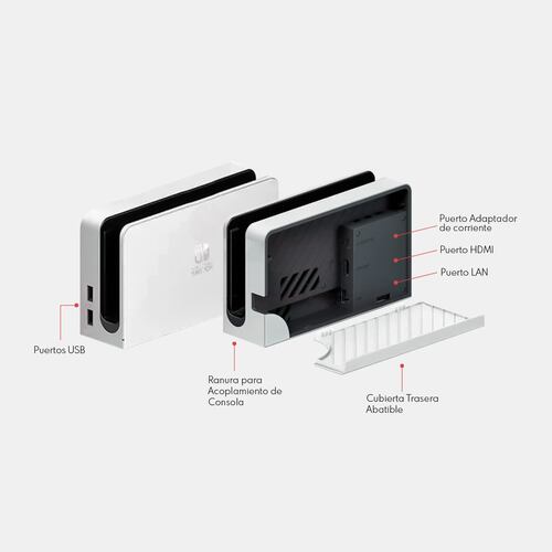 Consola Nintendo Switch OLED 64GB Blanco