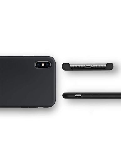 Kit Funda Silicona para Iphone X/Xs mas Cable Lightning