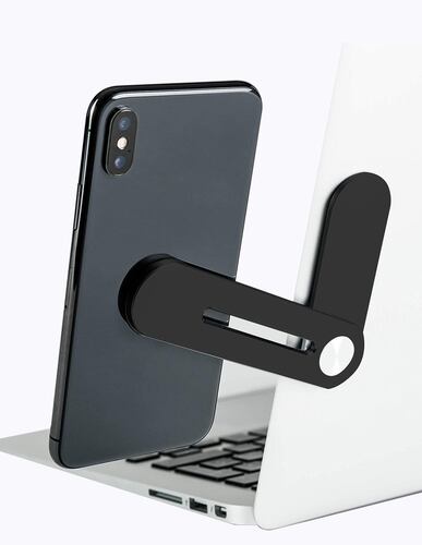 Soporte Magnetico Para Celular Laptop color negro