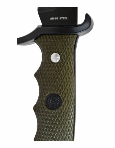 Cuchillo Miguel Nieto modelo Combate 3002 hoja lisa con sierra con Mango ABS y zamak