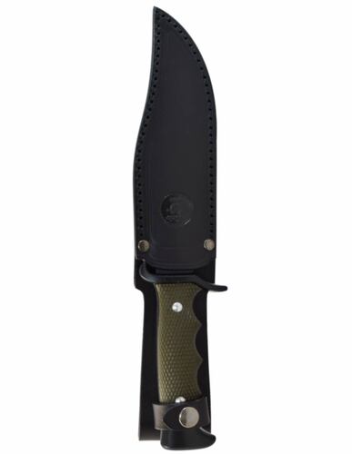 Cuchillo Miguel Nieto modelo Combate 3002 hoja lisa con sierra con Mango ABS y zamak