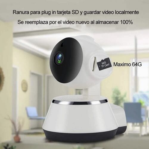 Camara Ip Wifi Vigilancia Alarma App V380 Robotica