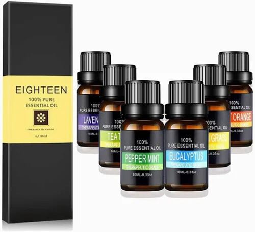 Kit De 6 Aceites Esenciales Aromaterapia