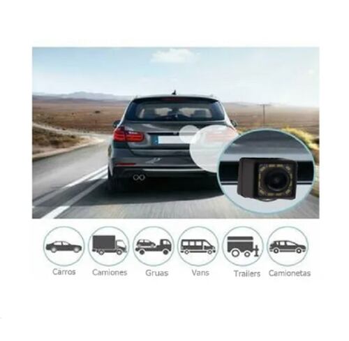Camara De Reversa Para Autoestereo 12 Leds 