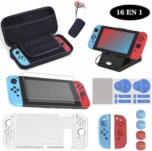Kit de accesorios Nintendo Switch 16 en 1