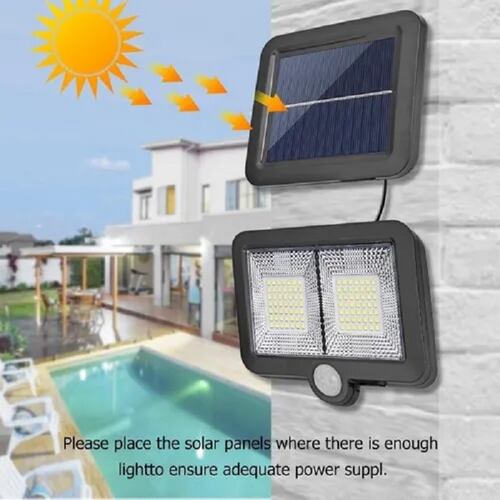 Lámpara Solar Recargable Luz Solar Led