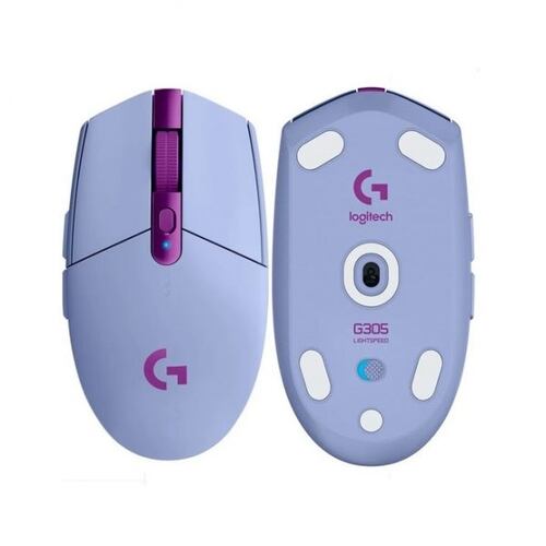 Mouse Logitech Inalámbrico G305 Lightspeed  Color Lila 