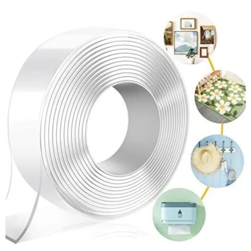 Cinta Magica Doble Cara Nano Tape Lavable Reutilizable 