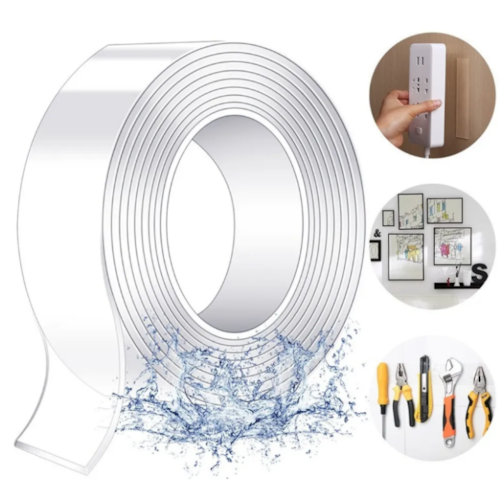 Cinta Magica Doble Cara Nano Tape Lavable Reutilizable 