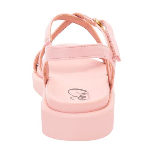 Sandalia Casual Color Rosa, Para Dama, Pink By Price Shoes 1017955