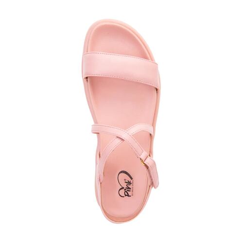 Sandalia Casual Color Rosa, Para Dama, Pink By Price Shoes 1017955