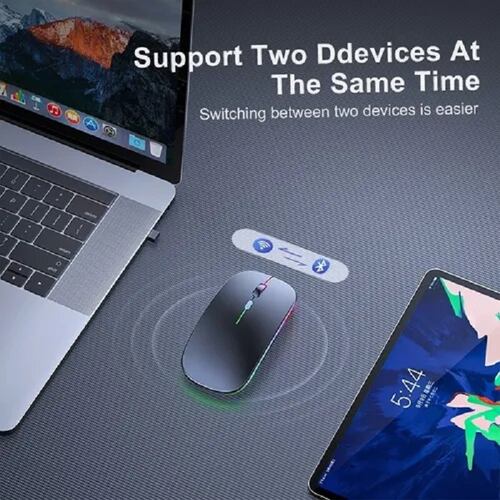 Mouse Ratónl Silencioso Recargable 2.4g Portátil Inalámbrica