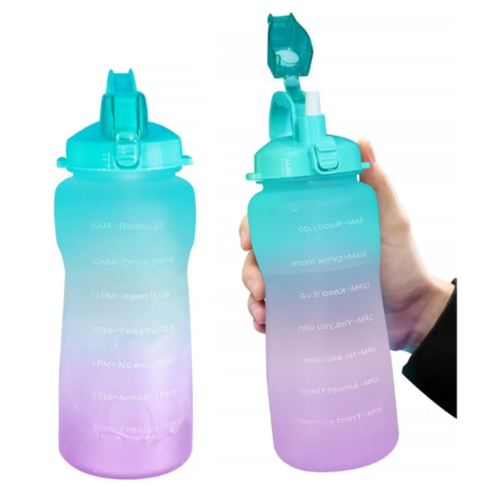 Botella Para Agua Deportiva Medio Galón Multicolor