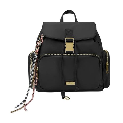 Mochila / Backpack para mujer, marca Holly Land, color negro, mod. 1032680