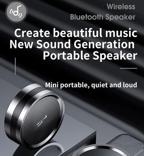 Mini Altavoz De Subgraves Inalámbrico Bluetooth 