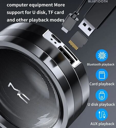 Mini Altavoz De Subgraves Inalámbrico Bluetooth 
