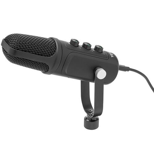 Kit Microfono Condensador YeYian Agile NL USB Para Streaming Negro YSA-UCHQ-01.