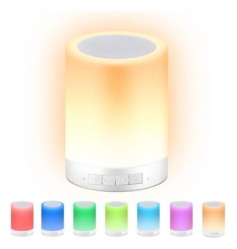Bocina Bluetooth Recargable Inalámbrico Altavoz Portátil Led