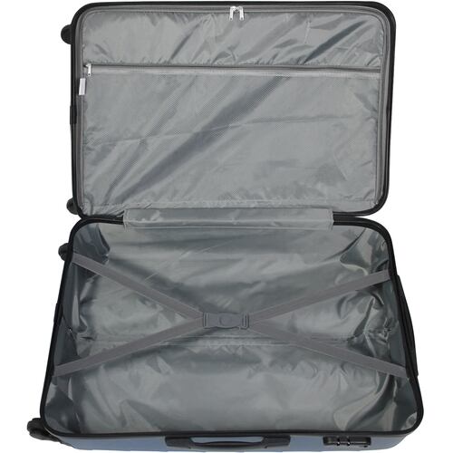 Maleta Rigida Set 4 Maletas de Viaje 4 Ruedas Azul 16" 20" 24" 28"