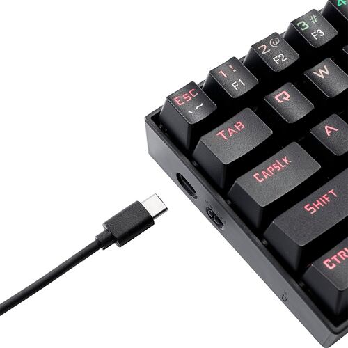 Teclado Redragon Deimos K599-KRS Mecanico Switch Red Inalambrico Y Alambrico Ingles