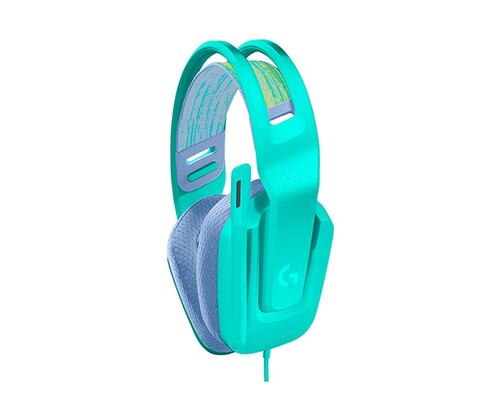 Audífonos Logitech G335 con micrófono y cable. 