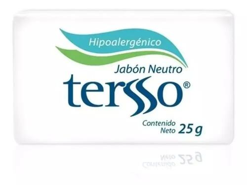 Jabón Neutro Tersso 25g 10 Piezas Amenidades Hotelero