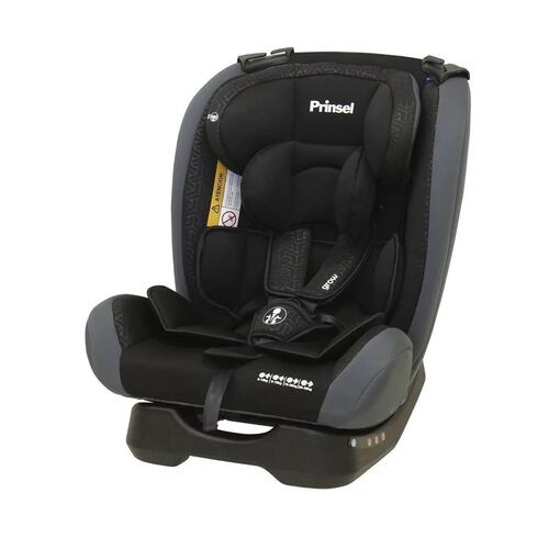 Autoasiento Grow prinsel Gris y Negro