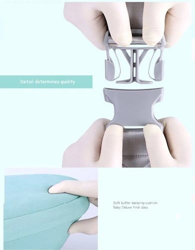 Mochila porta bebés ergonómica Verde