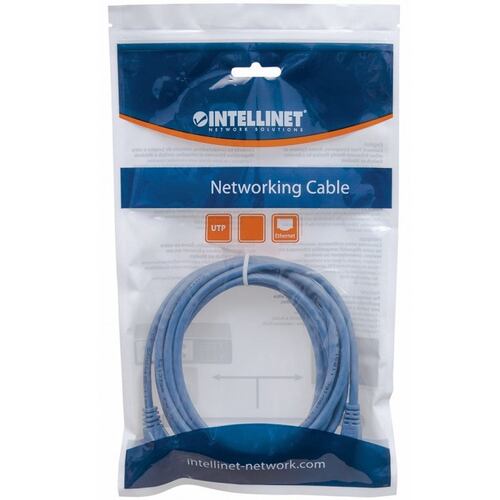 Cable De Red UTP Cat6 Intellinet 2 Metro RJ-45 Azul 342599