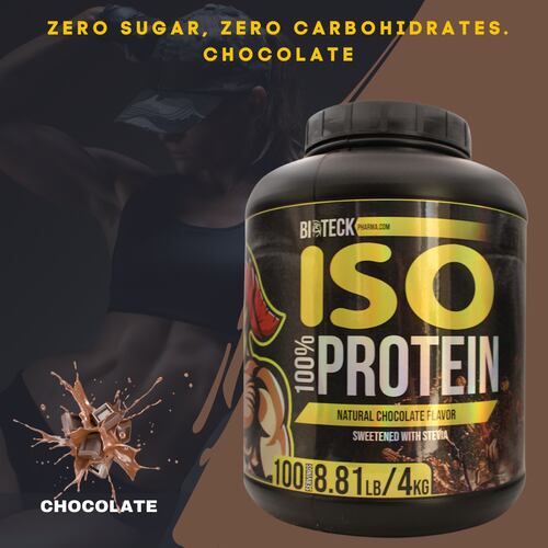 BIOTECKPHARMA | ISO protein sabor chocolate 4kg