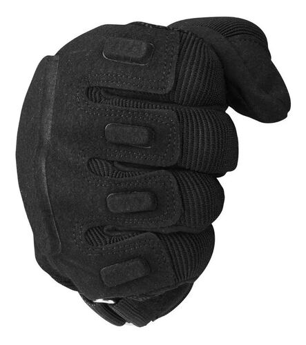 Guantes Tacticos  Para Moto y Deportes Negro Talla  M