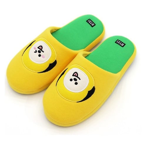Pantuflas De Peluche Bts Bt21 Chimmy