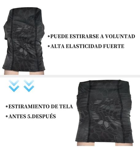 Mascara Para Deportes Camuflaje Verde