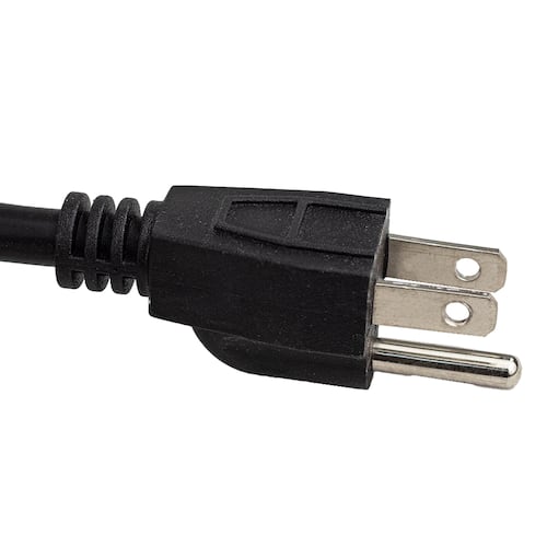 CNX Barra Multicontacto con 6 Tomas Polarizadas de 20 cm. Clavija de 1.31 mm, 127 V, 60 Hz, 13 Amps, 1625 W (Negro).
