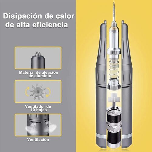 Pulidor Esmeril Profesional 35000rpm Banco De Energía