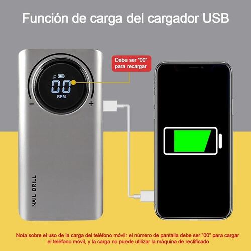 Pulidor Esmeril Profesional 35000rpm Banco De Energía