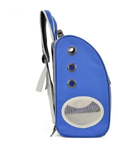 Mochila Para Perro Y Gato Azul