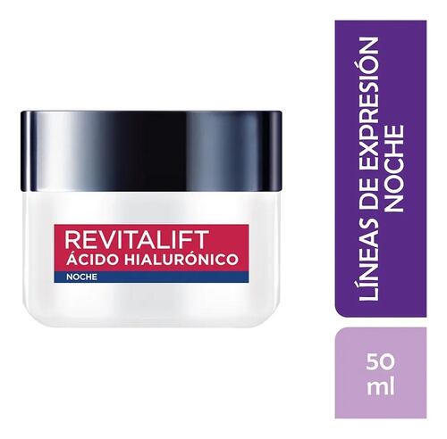 Crema Anti Arrugas Noche Revitalift Ácido Hialurónico 50ml