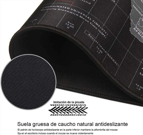 Alfombrilla de ratón antideslizante para juegos 80x30