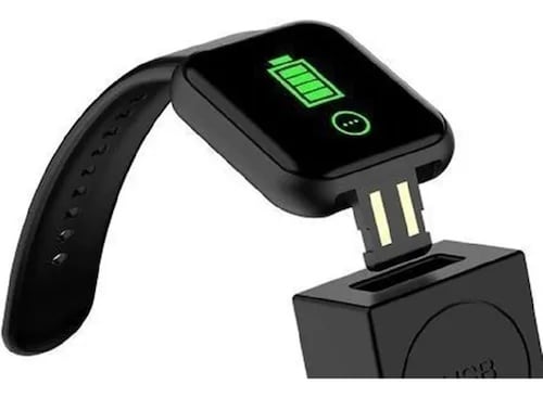 Smartwatch Monitor De Ritmo Cardiaco Deportes Rojo
