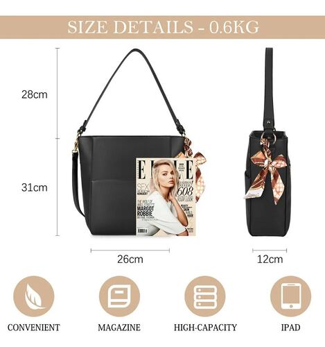 Bolsa Para De Cuero Vegano Casual Para Mujer