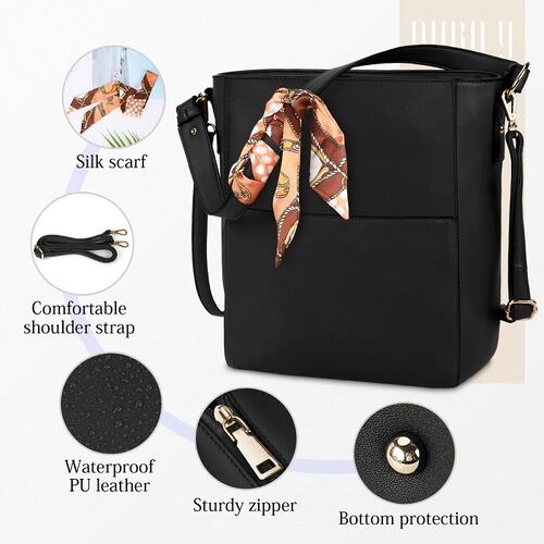 Bolsa Para De Cuero Vegano Casual Para Mujer