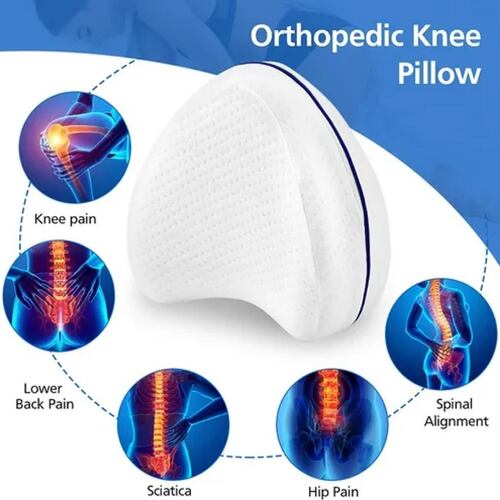 Almohada Ortopédica Para Pierna Y Rodilla Cojin Embarazada