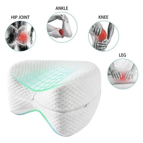 Almohada Ortopédica Para Pierna Y Rodilla Cojin Embarazada