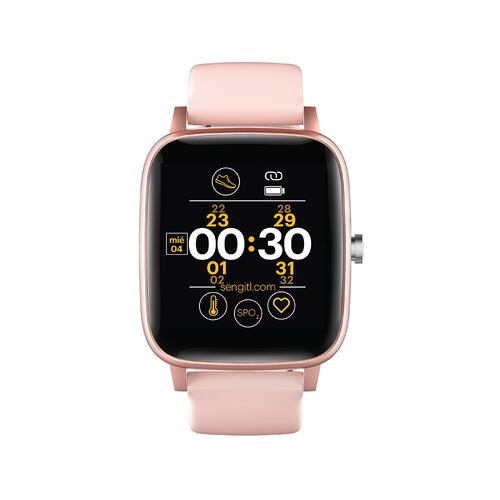 Fit Watch con termómetro color Rosa.