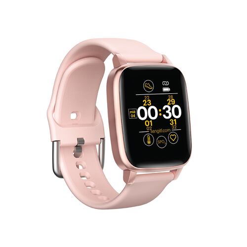 Fit Watch con termómetro color Rosa.