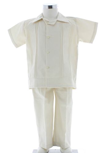 Conjunto Guayabera Bordada 2864 1 a 6 años.