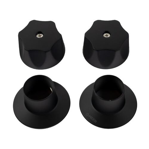Juego De Manerales Para Regadera Color Negro Mate (Fabricado en Zinc).