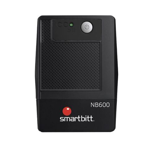 No Break Interactivo Smartbitt SBNB600 de 600VA/300W con 4 contactos.